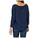 Maglione A Maniche 3/4 Da Donna Nordic Slouch Crew G60119xns - Foto miniatura 3