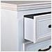 Comodino In Legno Bianco 40x29x42 - Foto miniatura 6