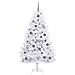 Albero di Natale artificiale Bianco 90 x 90 x 180 cm - Foto miniatura 4