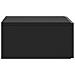 Tavolino da Parete Laterale Nero 59 x 34,5 x 17 cm - Foto miniatura 4