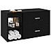 Set di mobili per il bagno 2 pcs Rovere Nero - Foto miniatura 4