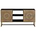 Mobile TV con cassetto con lo scaffale Ottone 105 x 30 x 50 cm - Foto miniatura 3