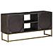 Mobile TV con cassetto con lo scaffale Ottone 105 x 30 x 50 cm - Foto miniatura 5