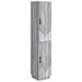 Set di armadi 2 pcs Sonoma grigio Legno ingegnerizzato - Foto miniatura 1