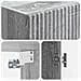 Set di armadi 2 pcs Sonoma grigio Legno ingegnerizzato - Foto miniatura 7