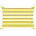 Telo Ombra Giallo e Bianco 2 x 2,5 m HDPE - Foto miniatura 1