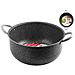 Casseruola 2 Maniglie Antiaderente Diametro 34 cm - Linea Family Stone - Foto miniatura 1