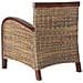 Poltrona in Rattan Intrecciato a Mano 69 x 66 x 79 cm - Foto miniatura 3