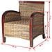 Poltrona in Rattan Intrecciato a Mano 69 x 66 x 79 cm - Foto miniatura 6