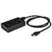 Hub USB a 4 porte in metallo - USB-A a 3x USB-A e 1x USB-C - USB 3.0 - Foto miniatura 1