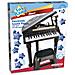 10 3000: Toy Band Star - Pianoforte A Coda Nero 31 Tasti Con Microfono, Gambe E Sgabello - Foto miniatura 1