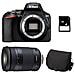 D3500 + Tamron 18-400 Vc + custodia + SD Card da 4 GB - Foto miniatura 1