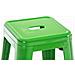 Sgabello Bar Joshua in Metallo I Sgabello Design Industriale E Scandinavian I Sgabello Senza Schienale Impilabile I Sgabello Bancone Alt. 77 CM Verde - Foto miniatura 3