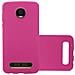Custodia Compatibile Con Motorola Moto Z2 Play In Frosty Rosa - Hard Case Coperchio Protettivo In Frosted Look Contro I Graffi E Gli Urti - Foto miniatura 1
