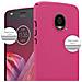 Custodia Compatibile Con Motorola Moto Z2 Play In Frosty Rosa - Hard Case Coperchio Protettivo In Frosted Look Contro I Graffi E Gli Urti - Foto miniatura 3