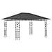 Gazebo Con Zanzariera 4x3x2,73 M Antracite 180 G / m² - Foto miniatura 2