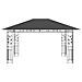 Gazebo Con Zanzariera 4x3x2,73 M Antracite 180 G / m² - Foto miniatura 3