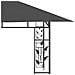 Gazebo Con Zanzariera 4x3x2,73 M Antracite 180 G / m² - Foto miniatura 5