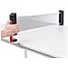 40461 Rete Da Ping Pong Fino Allungabile A 176 Cm Fino A 52 Cm Di Spessore Table Top Nero - Foto miniatura 4