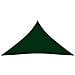 Parasole a Vela Oxford Triangolare 4x5x5 m Verde Scuro - Foto miniatura 3