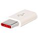 Adattatore Da Microusb Type B To Type C Red Bulk - Foto miniatura 1