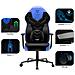 Sedia Gaming X-gamer 2.0 in Pelle Colore Blu - Foto miniatura 3