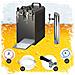 Set Completo - Spillatore Birra Con Pompa A Membrana - Stream 80k Dispenser Birra Macchina Per Birra 2-linee 90 Litri /h Keg Senza Keg 2 Senza - Foto miniatura 5