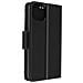 Custodia A Portafoglio Iphone 13 Mini Multiscomparto Supporto Video Nera - Foto miniatura 3