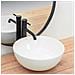 Lavabo Da Appoggio In Ceramica Stella White - Foto miniatura 2