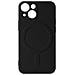 Cover Magsafe Iphone 13 Silicone Flessibile Soft-touch Mag Cover Nera - Foto miniatura 1