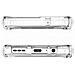 Cover Per Motorola G53 5g Rinforzata Spectrum Trasparente, Trasparente - Foto miniatura 3