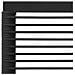 Poltrone Angolari Giardino Cuscini 2pz Polyrattan Nero E Grigio - Foto miniatura 7