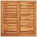 Set Bar Da Giardino 3 Pz Grigio In Legno Acacia E Polyrattan - Foto miniatura 7
