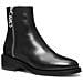 Regan Flat Bootie Stivaletti Pelle Di Mucca Scarpe Donna Nero Eu 37, 40f3rgme5l-001 - Foto miniatura 1