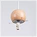Lampada A Sospensione Pekka 3p Bianco /legno Naturale Sl. 1391 - Scandinavo Lampade A Sospensione Bianco /legno Naturale 124x31x31 Cm - Foto miniatura 5