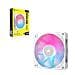 iCUE LINK RX120 RGB Case per computer Ventilatore 12 cm Bianco 1 pz - Foto miniatura 3