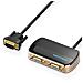 Splitter DBABF1 In 2 Out VGA 1m Nero - Foto miniatura 2