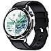 Smartwatch Con Ecg, Cardiofrequenzimetro, Pressione Sanguigna E Contapassi Black Leather Strap - Foto miniatura 1