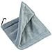 Asciugamano Per Palline Da Golf Con Clip Grey - Foto miniatura 3