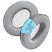 Cuscinetti Auricolari In Gel Rrescante Per Cuffie Bose Qc35 Grey - Foto miniatura 2