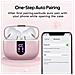 Cuffie Wireless Con Microfono E Controllo Touch Rosa - Foto miniatura 6