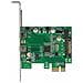 Scheda PCI Express x1 per 2 x USB 5 Gbps USB Type-C femmina esterno - Foto miniatura 2