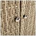 Armadio per stoccaggio  Beige 100x36x102 cm in Rattan - Foto miniatura 8