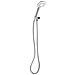Kit Doccia Con Soffione E Flessibile Tumple 3 Funzioni Argento - Foto miniatura 3