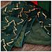 Elegante Runner Da Tavola Con Albero Di Natale E Accenti In Lamina D'oro Per Decorazioni Festive Green M - Foto miniatura 5