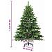 Albero di Natale Artificiale con Rami Pieghevoli Verde 120 cm - Foto miniatura 9