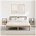 Armadio da Notte 2 pcs Rovere artigianale 35 x 30 x 51 cm - Foto miniatura 4