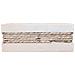 Cesto In Legno E Corda Bianco 35x25x12/31h - Foto miniatura 2