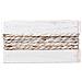 Cesto In Legno E Corda Bianco 35x25x12/31h - Foto miniatura 3