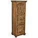 Armadio Artigianale In Legno Marrone, 53x40x149h Cm - Foto miniatura 1
